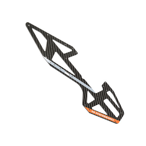 OMPHOBBY M4 Helicopter Left Main Frame - Charm Orange OSHM4014O-L