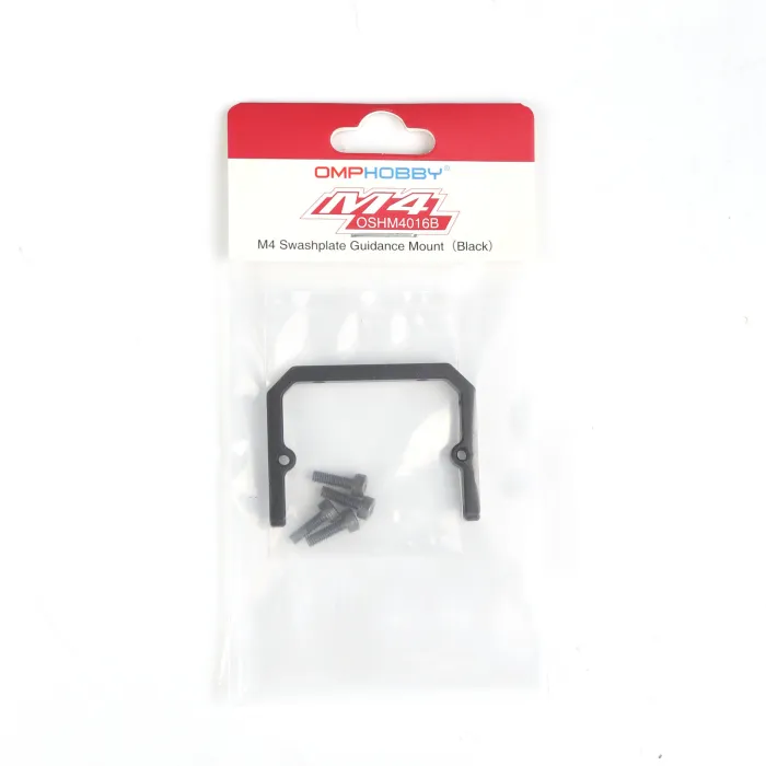 OMPHOBBY M4 Helicopter Swashplate Guidance Mount（Black）For M4/M4 Max OSHM4016B
