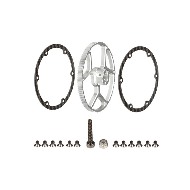 OMPHOBBY M4 Helicopter Main Pulley 99t（Silvery）OSHM4023S