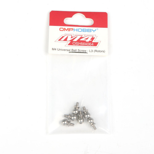 OMPHOBBY M4 Helicopter Ball Joint Screw - L3 (Rotors) OSHM4064
