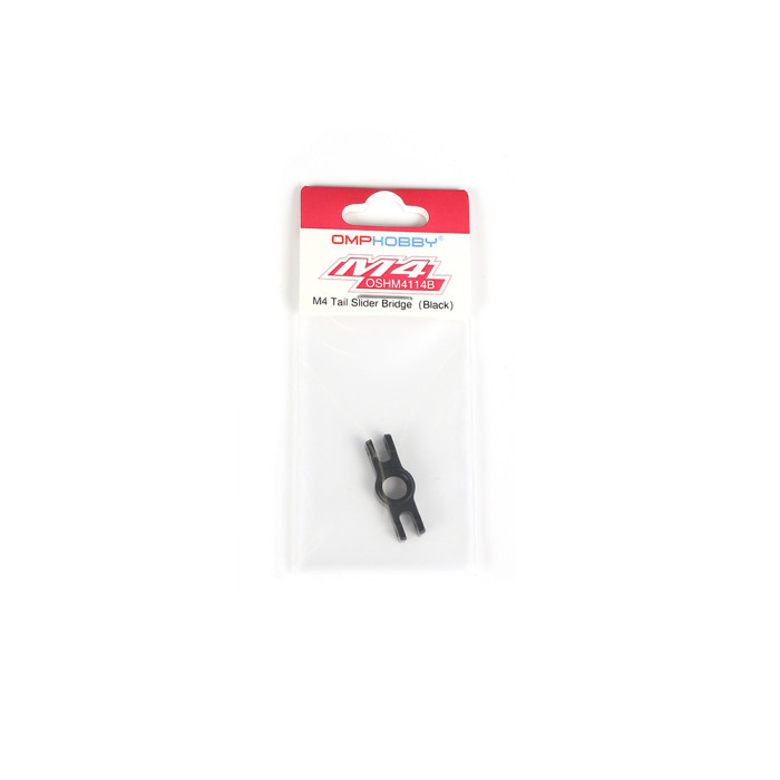 OMPHOBBY M4 Helicopter Tail Slider Bridge（Black）For M4/M4 Max OSHM4114B