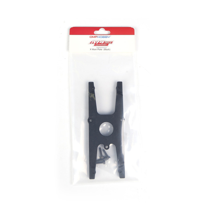 OMPHOBBY M4 MAX Helicopter X Main Plate (Black) OSHM4X001