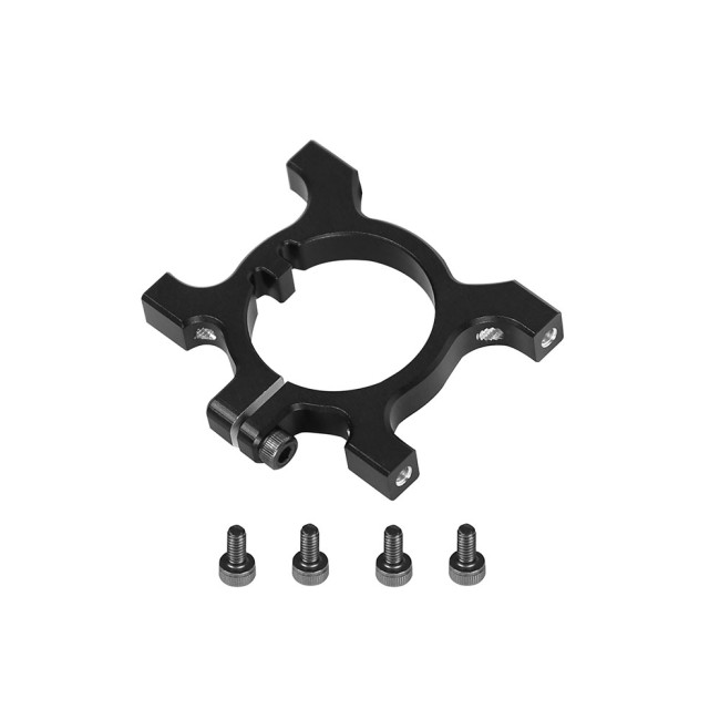 OMPHOBBY M4 MAX Helicopter X Tail Boom Mount convex（Black）OSHM4X005