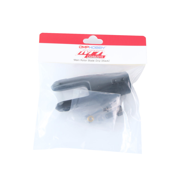 OMPHOBBY M7 Helicopter Main Rotor Blade Grip (Black) OSHM7014
