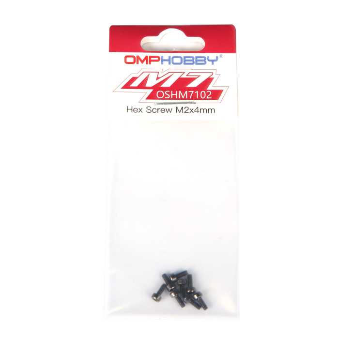 OMPHOBBY M7 Helicopter Hex Screw M2x4 OSHM7102