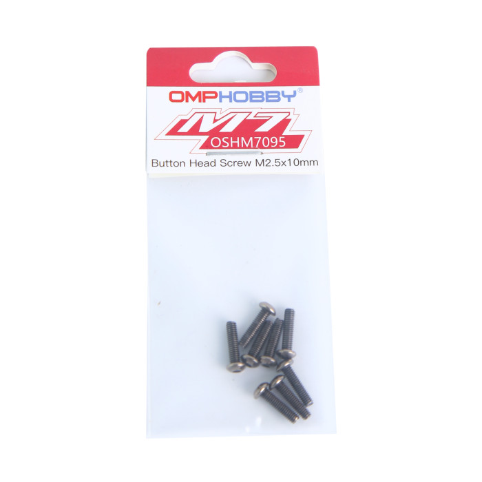 OMPHOBBY M7 Helicopter Button Head Screw M2.5x10 OSHM7095