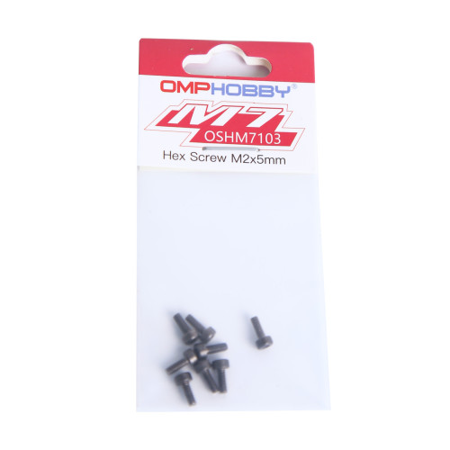 OMPHOBBY M5/M6/M7/M7R Helicopter Parts Hex Screw M2x5 OSHM7103
