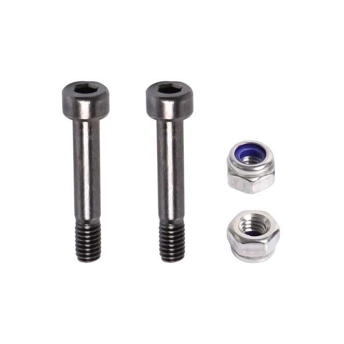 OMPHOBBY M7/M7R Helicopter Hex Screw (Half Thread) W/Nut M4x23 OSHM7121