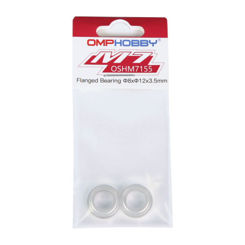 OMPHOBBY M7/M7R Helicopter Flanged Bearing Φ8xΦ12x3.5 OSHM7155