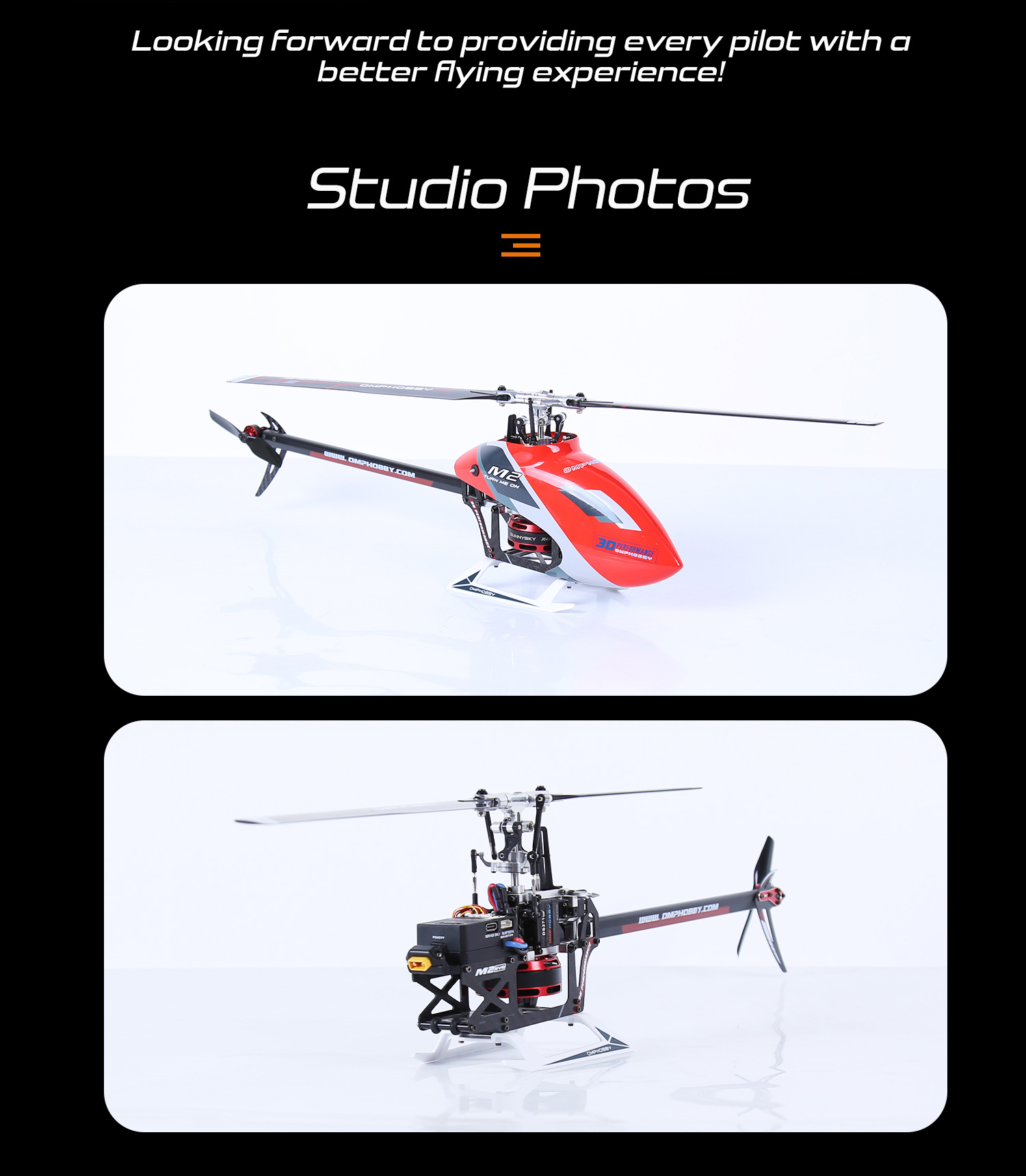 OMPHobby M2 RC Helicopter EVO Version OMPHobby M2 EVO MK2 Heli OMPHobby M2 RC Helicopter EVO Version OMPHobby M2 EVO MK2 Heli