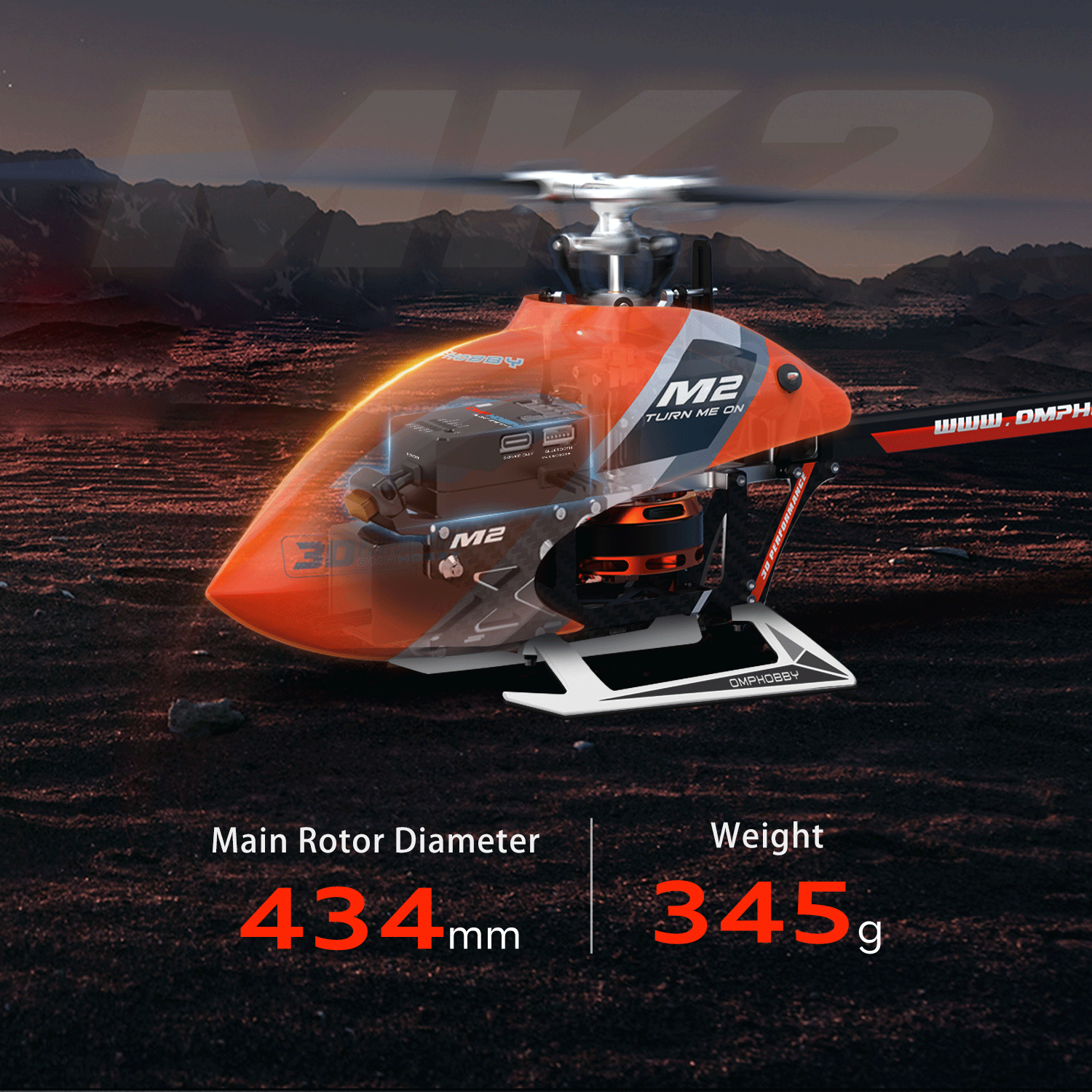 OMPHobby M2 RC Helicopter EVO Version OMPHobby M2 EVO MK2 OMPHobby M2 RC Helicopter EVO Version OMPHobby M2 EVO MK2