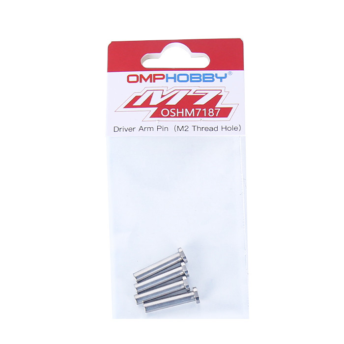 OMPHOBBY M7/M7R Helicopter Auxiliary Arm Shaft Pin (M2 threaded hole) OSHM7187