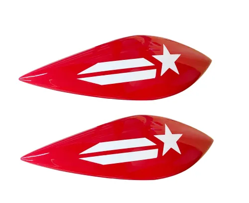 OMPHOBBY 55'' Decathlon Wheel pants(pairs) Red