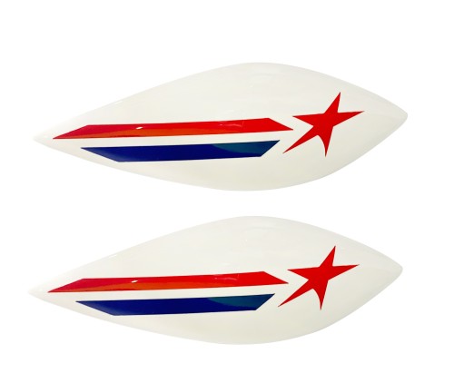 OMPHOBBY 55'' Decathlon Wheel pants(pairs)  White