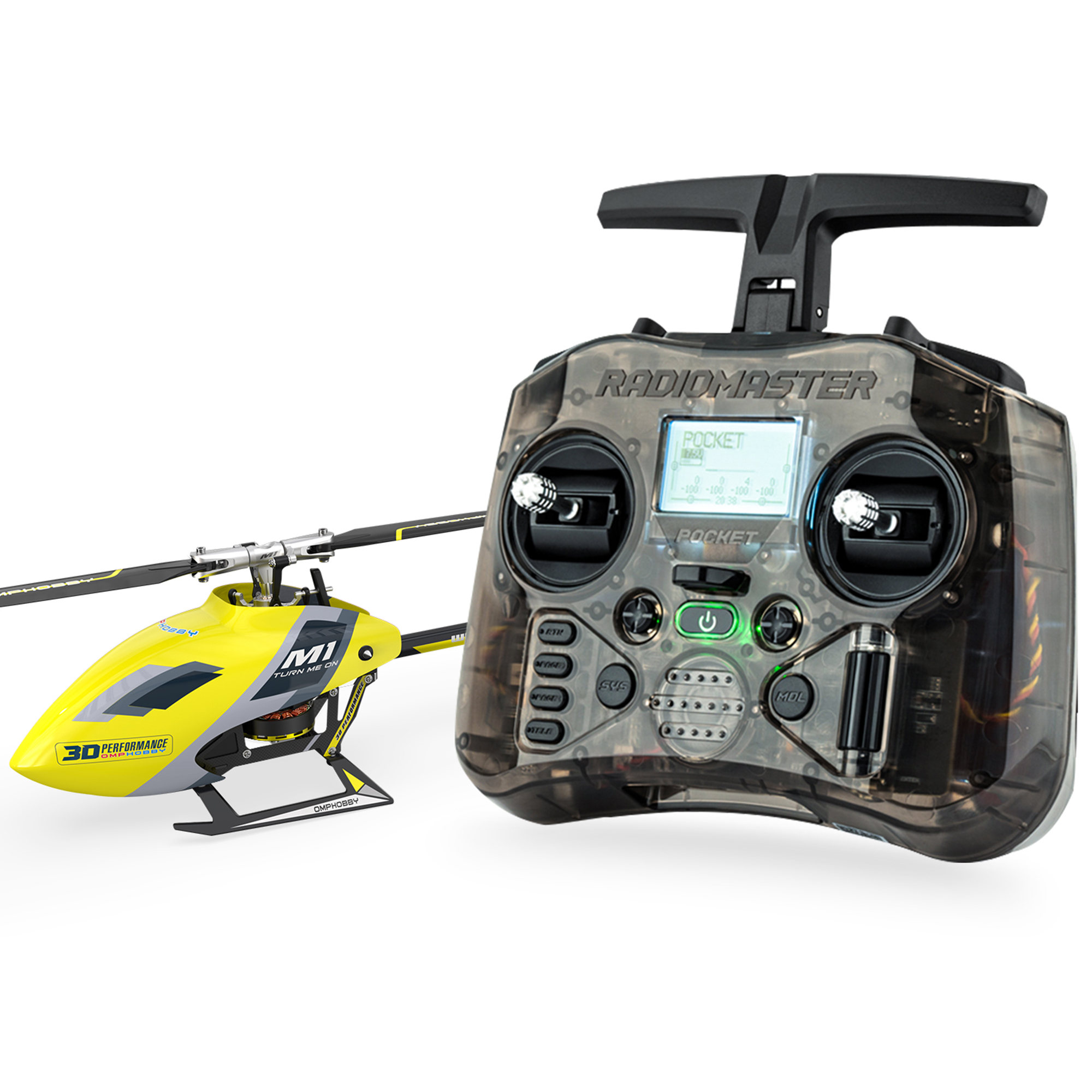 OMPHobby M1 EVO RTF RC Helicopter