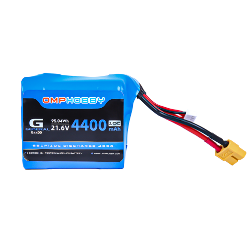 OMPHOBBY ZMO V2 FPV Aircraft LiPo Battery 4400mAh 6S 1P XT60 for ZMO V2 / Pro（Not for ZMO V1）