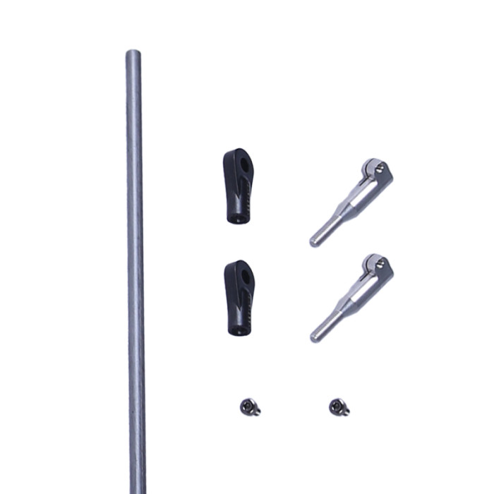 OMPHOBBY M5 RC Helicopter Parts Tail Control Rod Carbon Set OSHM5050