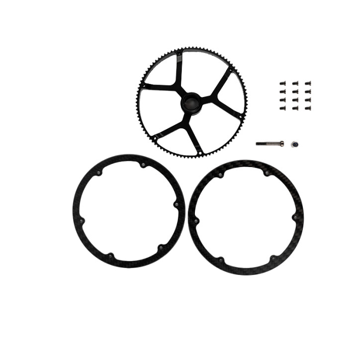 OMPHOBBY M5 M6 Heli Parts Main Pulley 95T Assembly OSHM5018