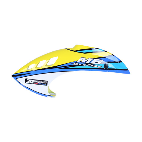 OMPHOBBY M6 RC Helicopter Canopy (Solar Yellow) OSHM6019