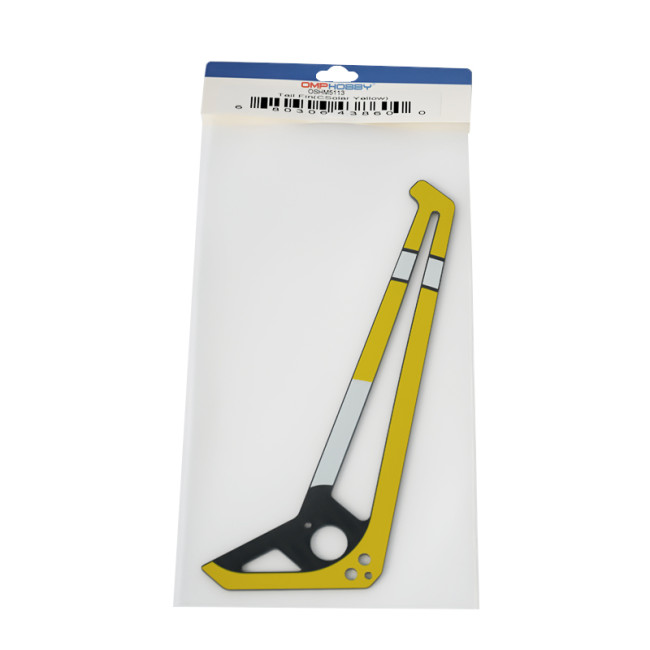 OMPHOBBY M5 M6 RC Helicopter Tail Fin (Solar Yellow) OSHM5113
