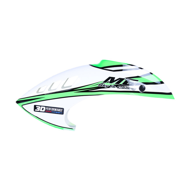 OMPHOBBY M6 RC Helicopter Canopy (Aurora Green) OSHM6020