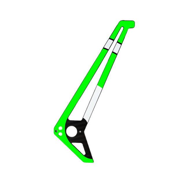 OMPHOBBY M5 M6 RC Helicopter Tail Fin (Aurora Green) OSHM5114