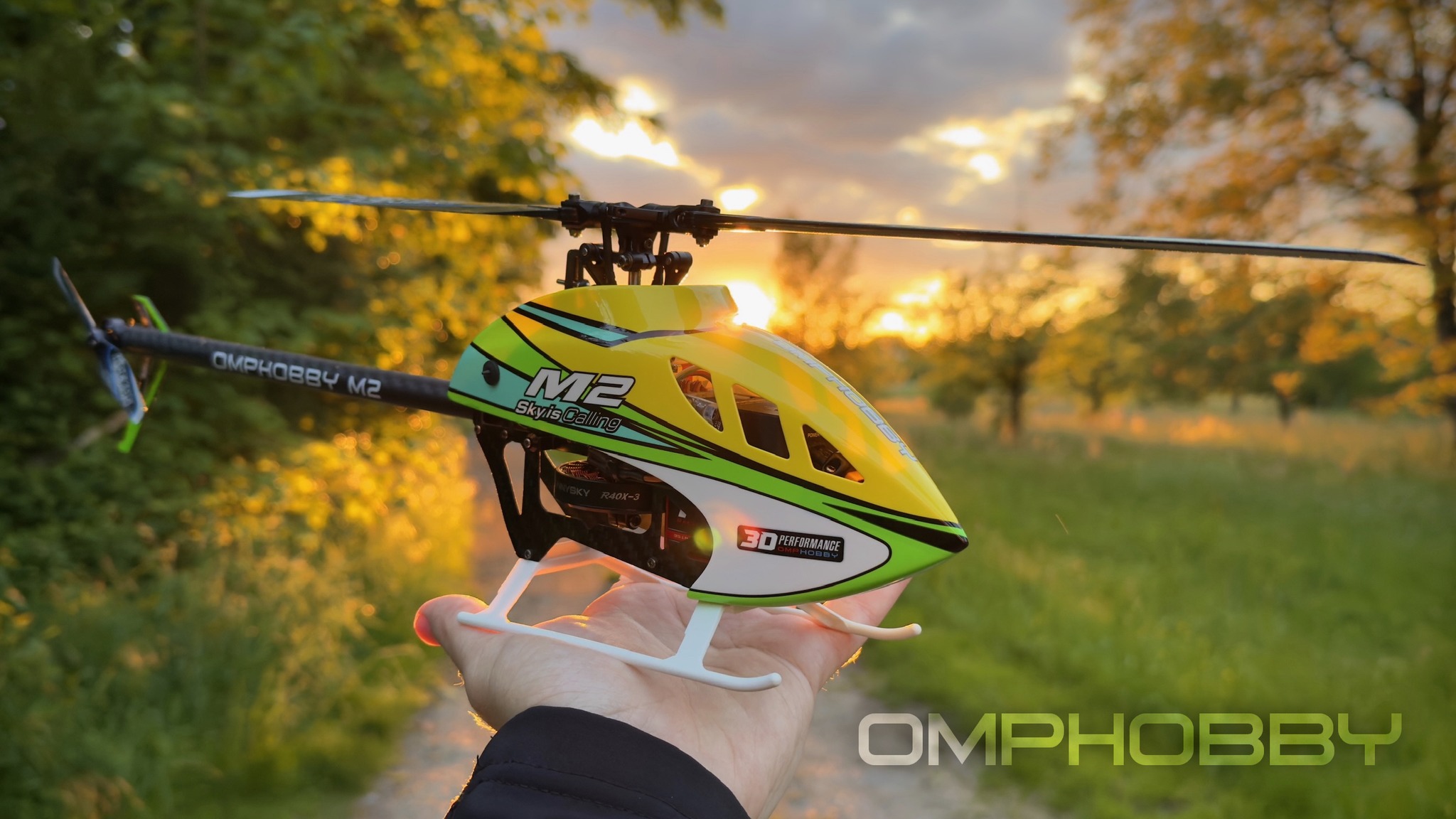 OMPHOBBY M2 V3 PRO 3D Helicopter