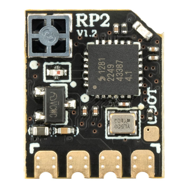 Radiomaster ELRS Receiver RP2 with Low Latency, High Refresh Rate, Miniature Size and 3.3.1 Micro AntennaOSHM2359