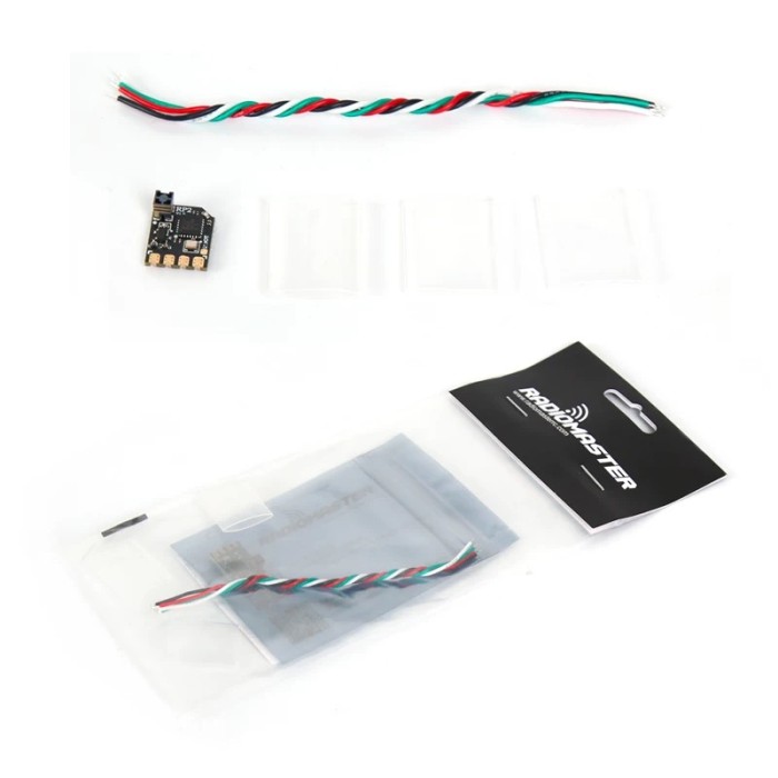 Radiomaster ELRS Receiver RP2 with Low Latency, High Refresh Rate, Miniature Size and 3.3.1 Micro AntennaOSHM2359