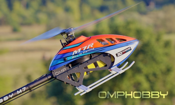 OMPHOBBY M7R RC Helicopter--Available Oct. 2025
