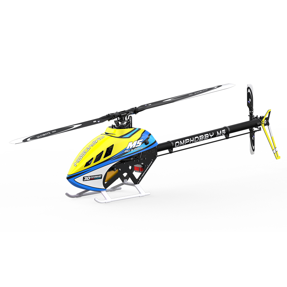 OMPHOBBY M5 RC Helicopter Frame Kit Preorder | 3D Flight-Ready