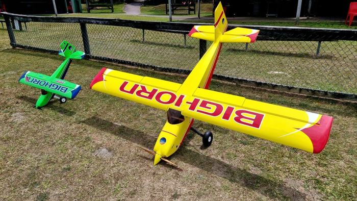 OMPHOBBY BIGHORN 100” Balsa Airplane