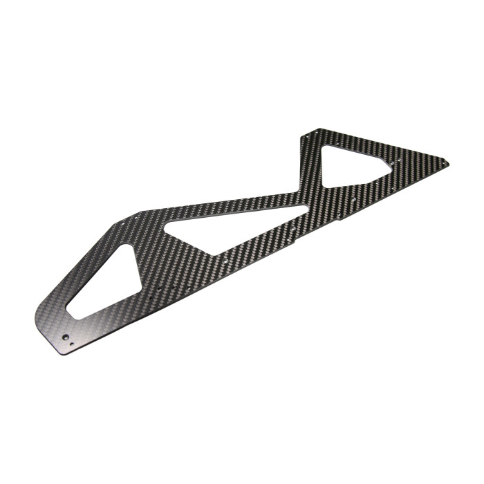 OMPHOBBY M7R RC Helicopter Parts Right Lower Main Frame Carbon Side Plate OSHM7208