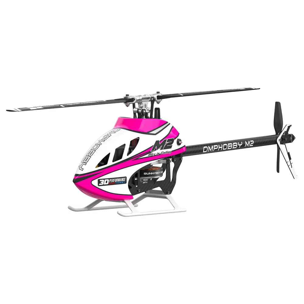 OMPHOBBY M2 V3 Sport 3D RC Helicopter | Pro Rotor Head & Precision