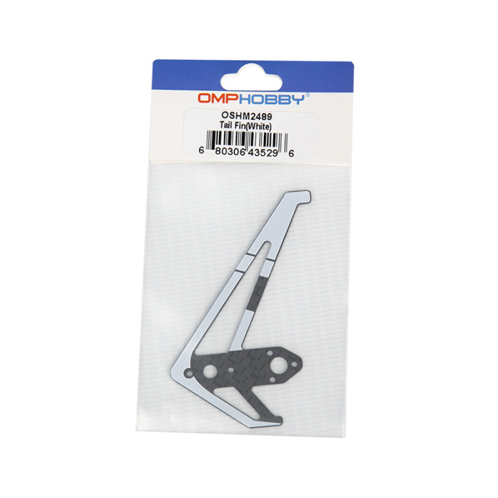 OMPHOBBY M2 V3 Sport RC Helicopter Parts Tail Fin-Plasma  OSHM2489