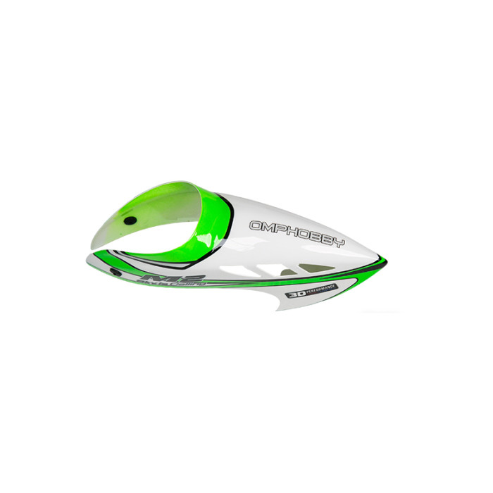 OMPHOBBY M2 V3 Sport RC Helicopter Parts Canopy- Plasma Green OSHM2488