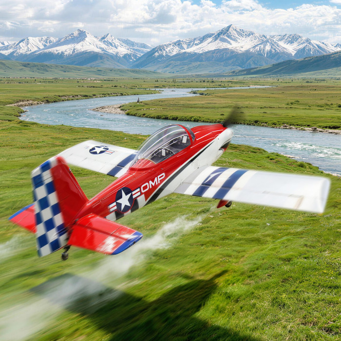 OMPHOBBY 77”  RV-8 Balsa Sport Scale RC Airplane – ARF/PNP