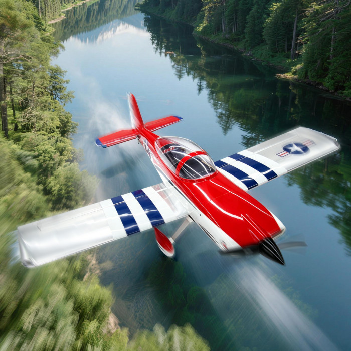 OMPHOBBY 77”  RV-8 Balsa Sport Scale RC Airplane – ARF/PNP