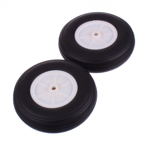 OMPHOBBY 49  BigHorn Main Wheel 4 inch Airplane Wheel Set OSBP2049
