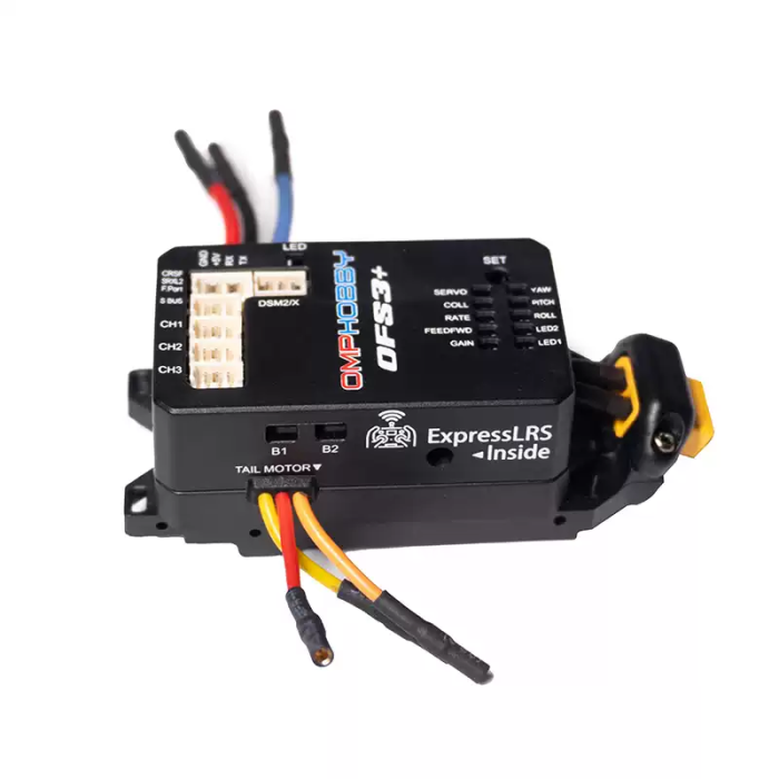 OMPHOBBY M2 V3 Sport RC Helicopter Parts OFS3 + Control Set OSHM2504