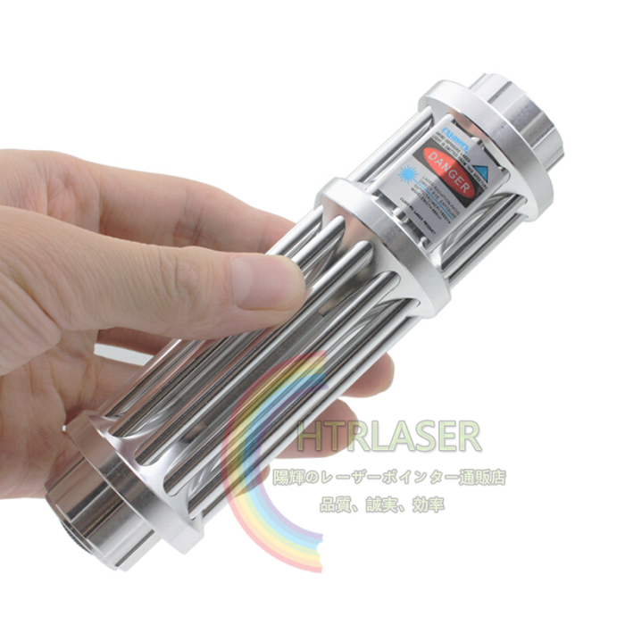 最も人気ガトリングレーザーポインター50000mw 450nmブルー強力 