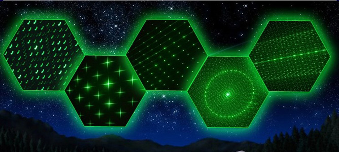 レーザーポインター満天星