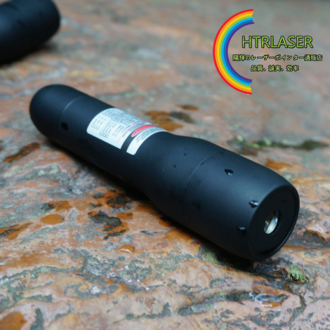 100mW 450nm  防水 青色レーザーポインター 水中深度5メートルまで