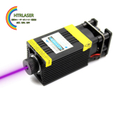 405nm 500mw12V高出力紫色レーザーヘッド3D彫刻機用レーザー焦点調節レーザーモジュール（PWM制御付き）