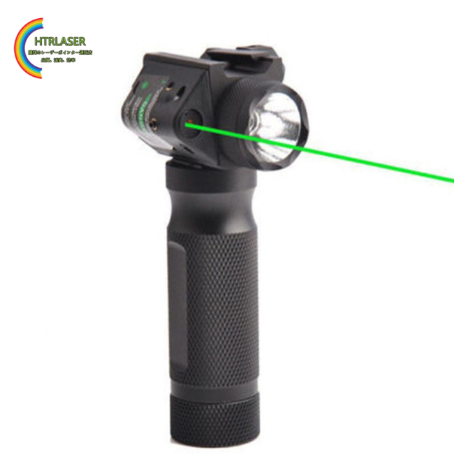 緑色ハンドヘルドレーザー懐中電灯ledライト付き20mmアウトドアタクティカルM6レーザー照準器