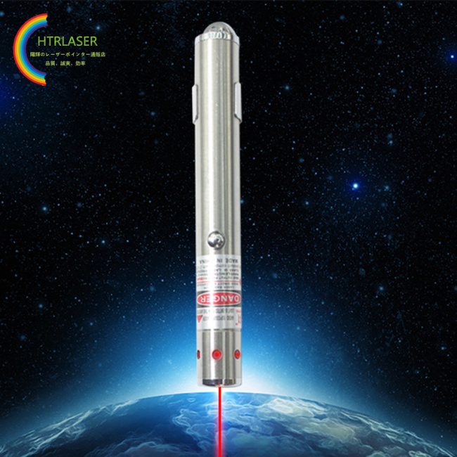 5ｍｗ 650nm ペン型ポイントレーザー指示棒赤色レーザーポインター