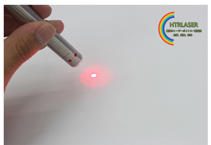 赤色レーザーポインター