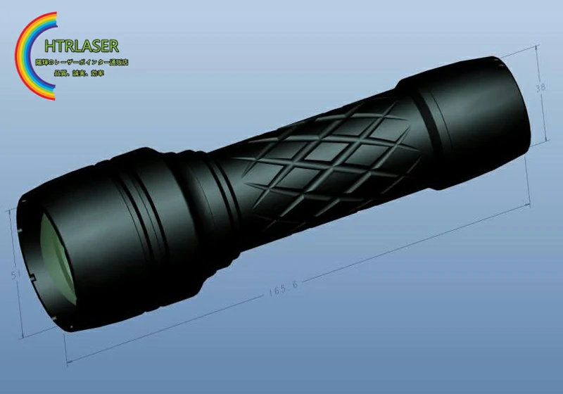 白色光レーザーポインター5000mw 455nmホワイト超強力レーザー