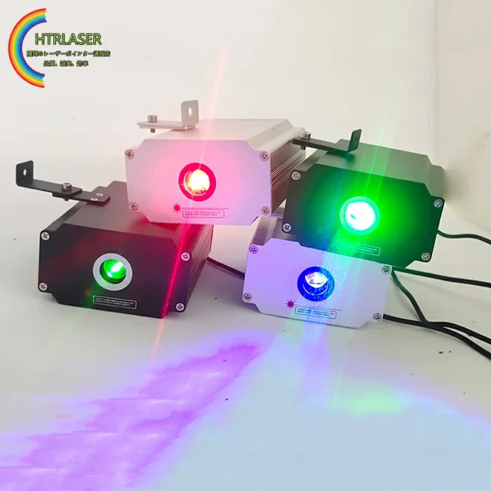 粗レーザー 緑赤青レーザーポインター 高出力モジュール 12V PWMTTL