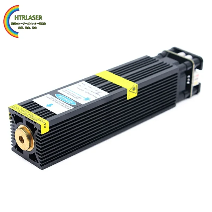 固定焦点6w青色レーザーモジュール高出力彫刻用12V 固定焦点6w青色レーザーモジュール高出力彫刻用12V